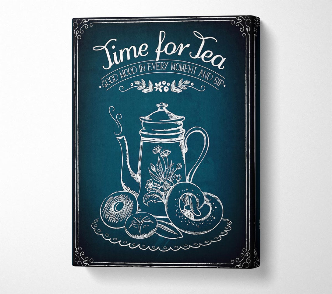  A Canvas Print of Time For Tea 2 Canvas Print