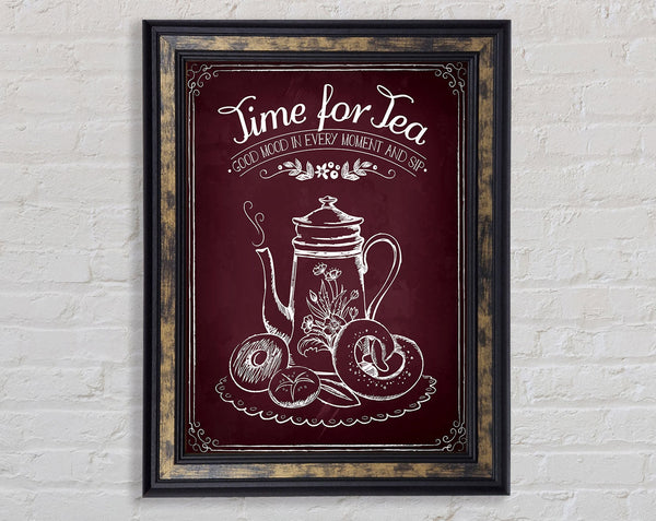 Time For Tea 3 Framed Print