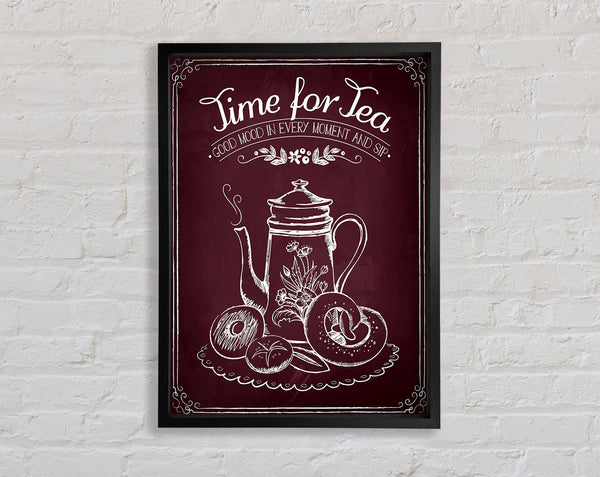 Time For Tea 3 Framed Print