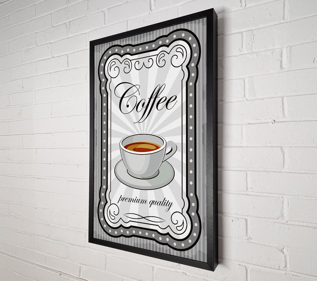  A Canvas Print of Coffee Premium Quality Canvas Art