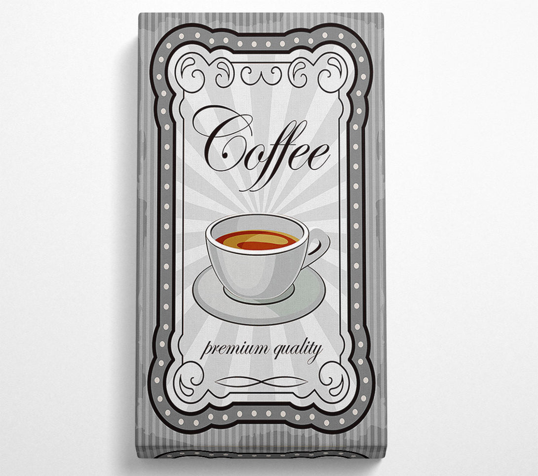  A Canvas Print of Coffee Premium Quality Canvas Art