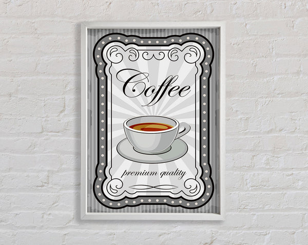 Coffee Premium Quality Framed Print