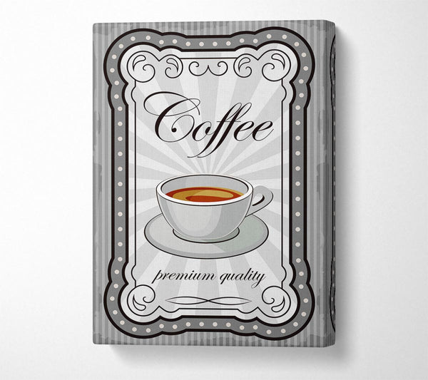  A Canvas Print of Coffee Premium Quality Canvas Art
