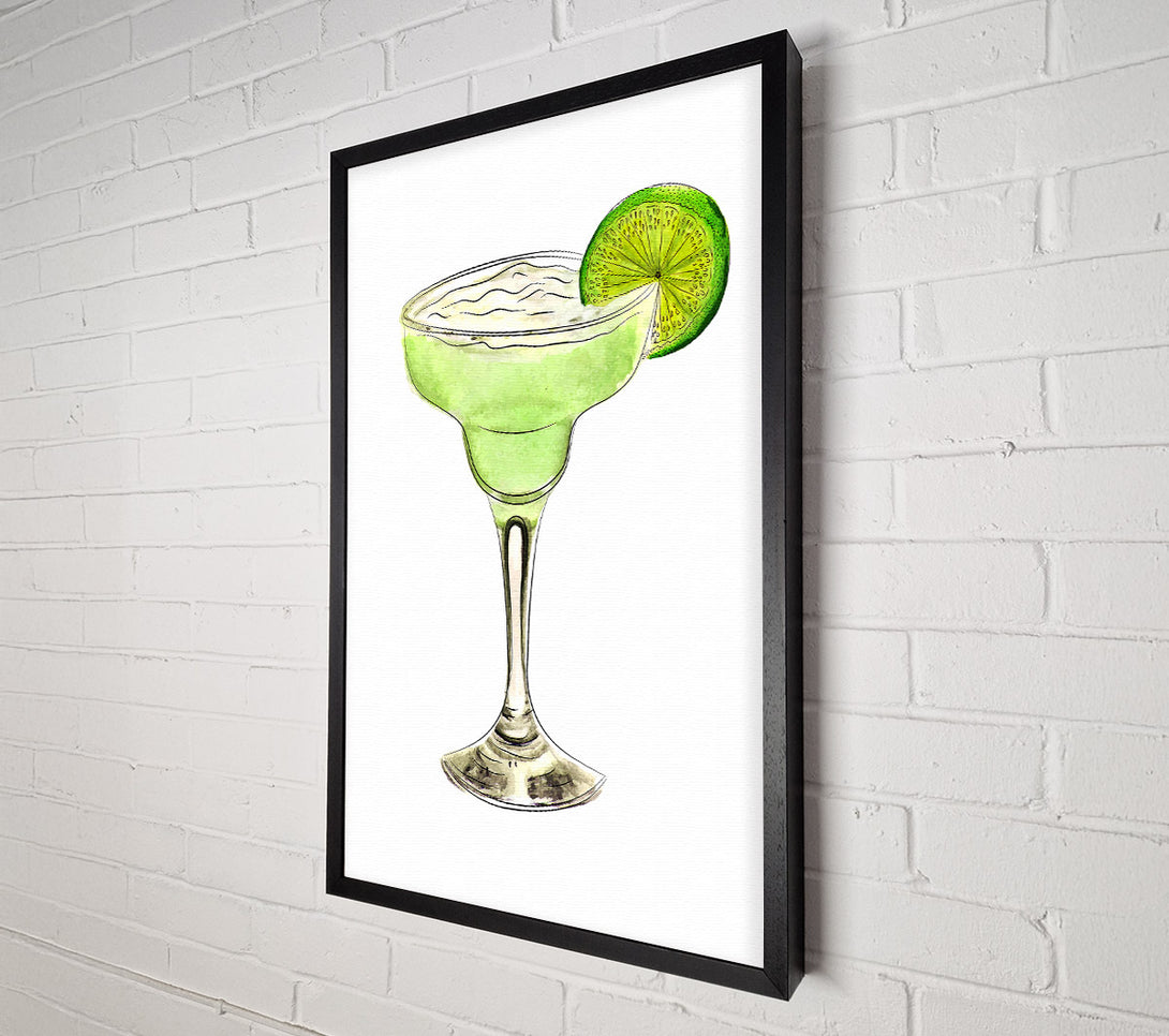  A Canvas Print of Margarita Cocktail 1 Canvas Art