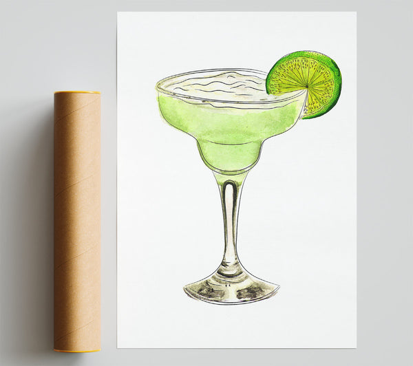 Margarita Cocktail 1 Print
