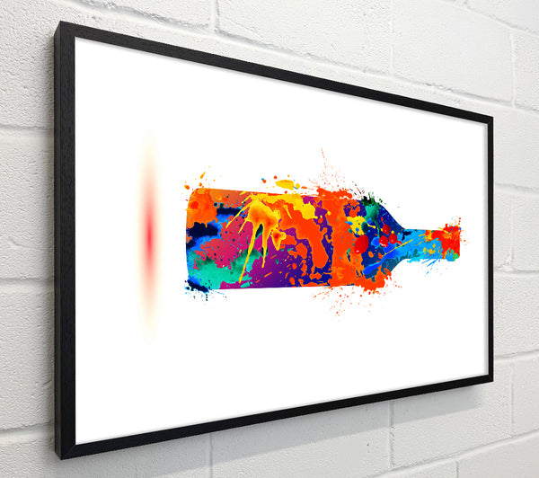 Wine Bottle Splash