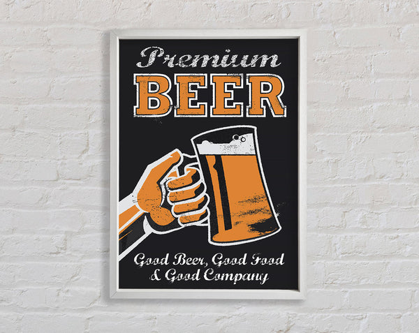 Beer Time 4 Framed Print