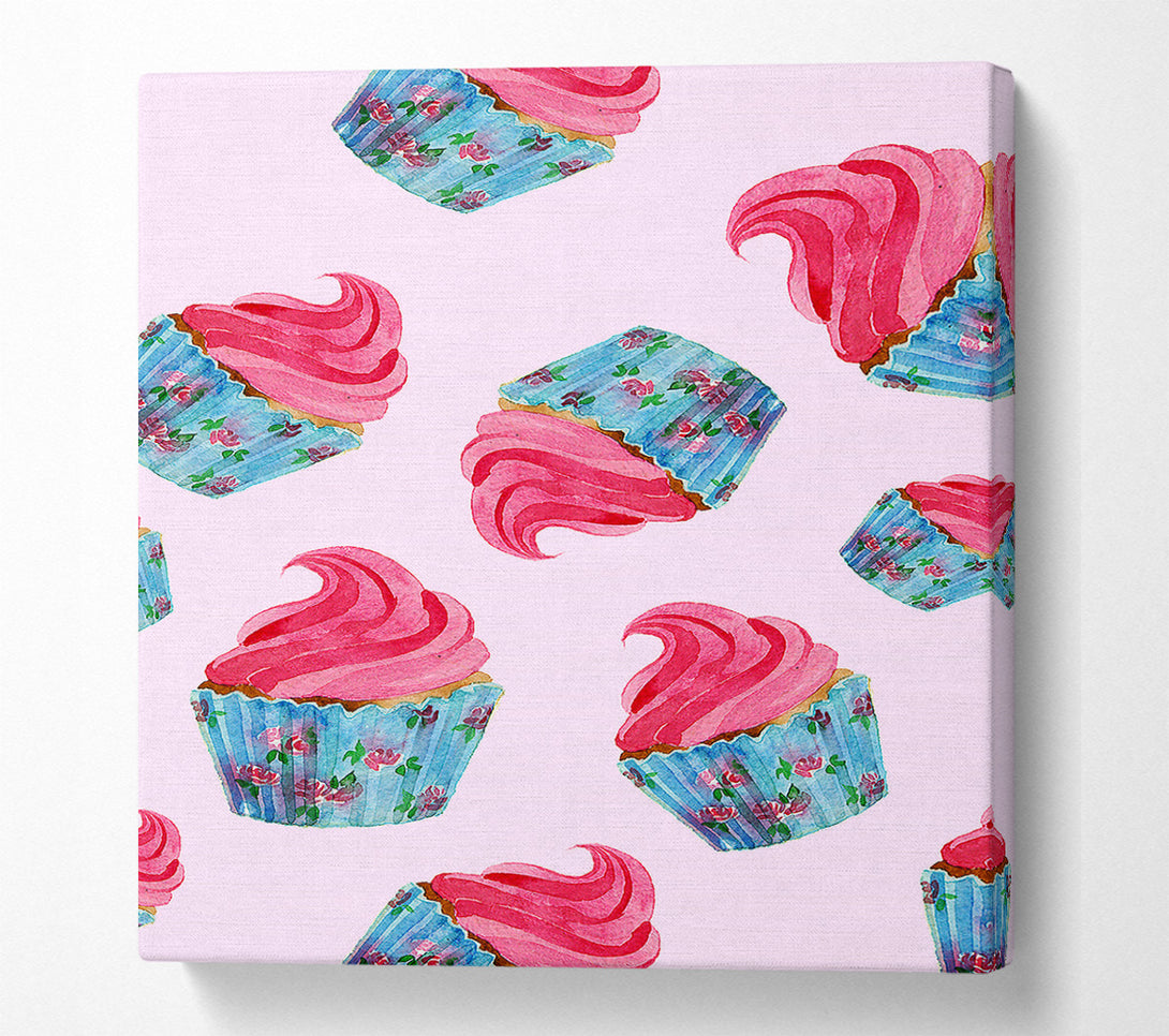  A Canvas Print of Cupcake 5 Canvas Wall Art