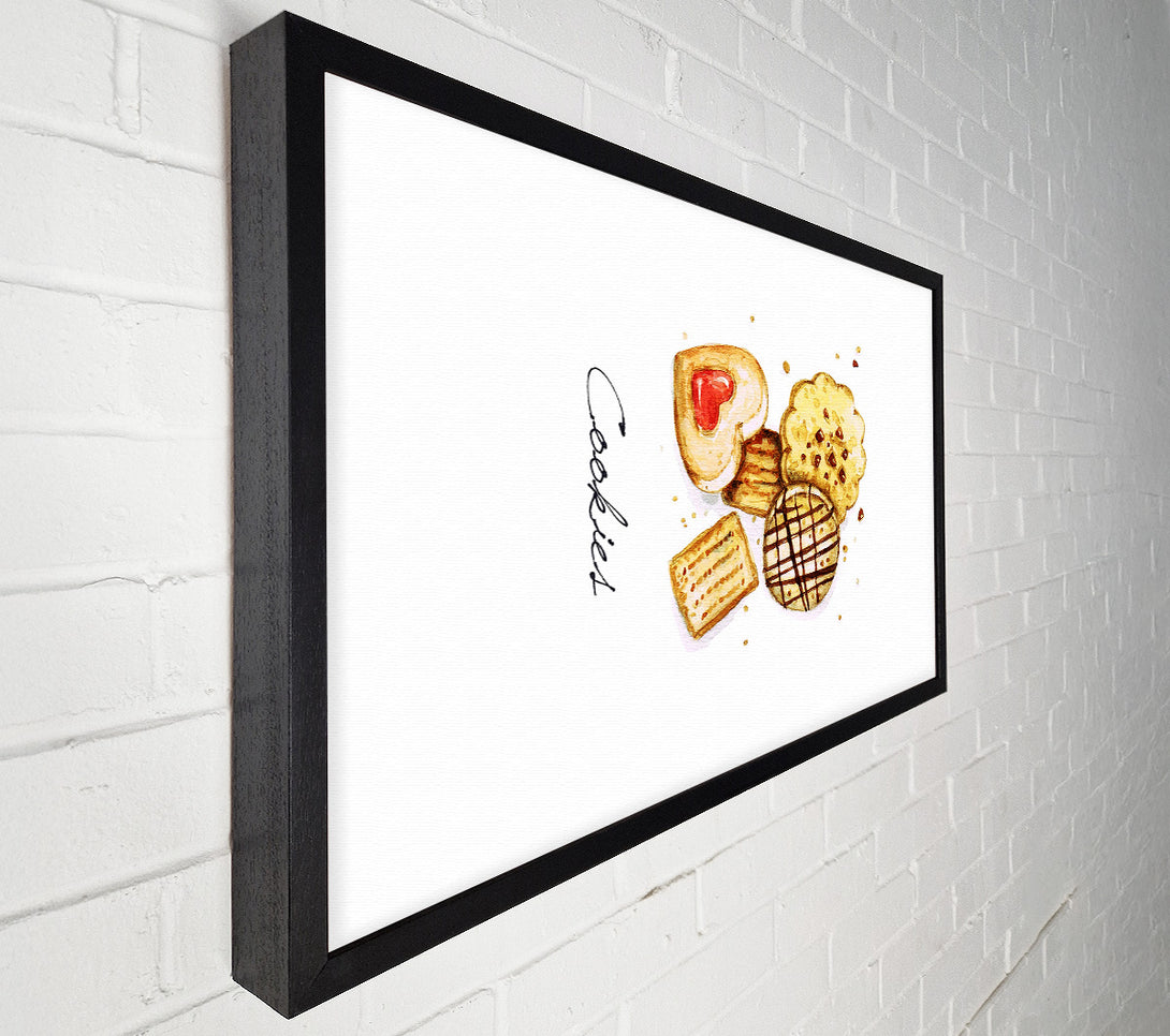  A Canvas Print of Biscuit Cookie Delight Canvas Wall Art
