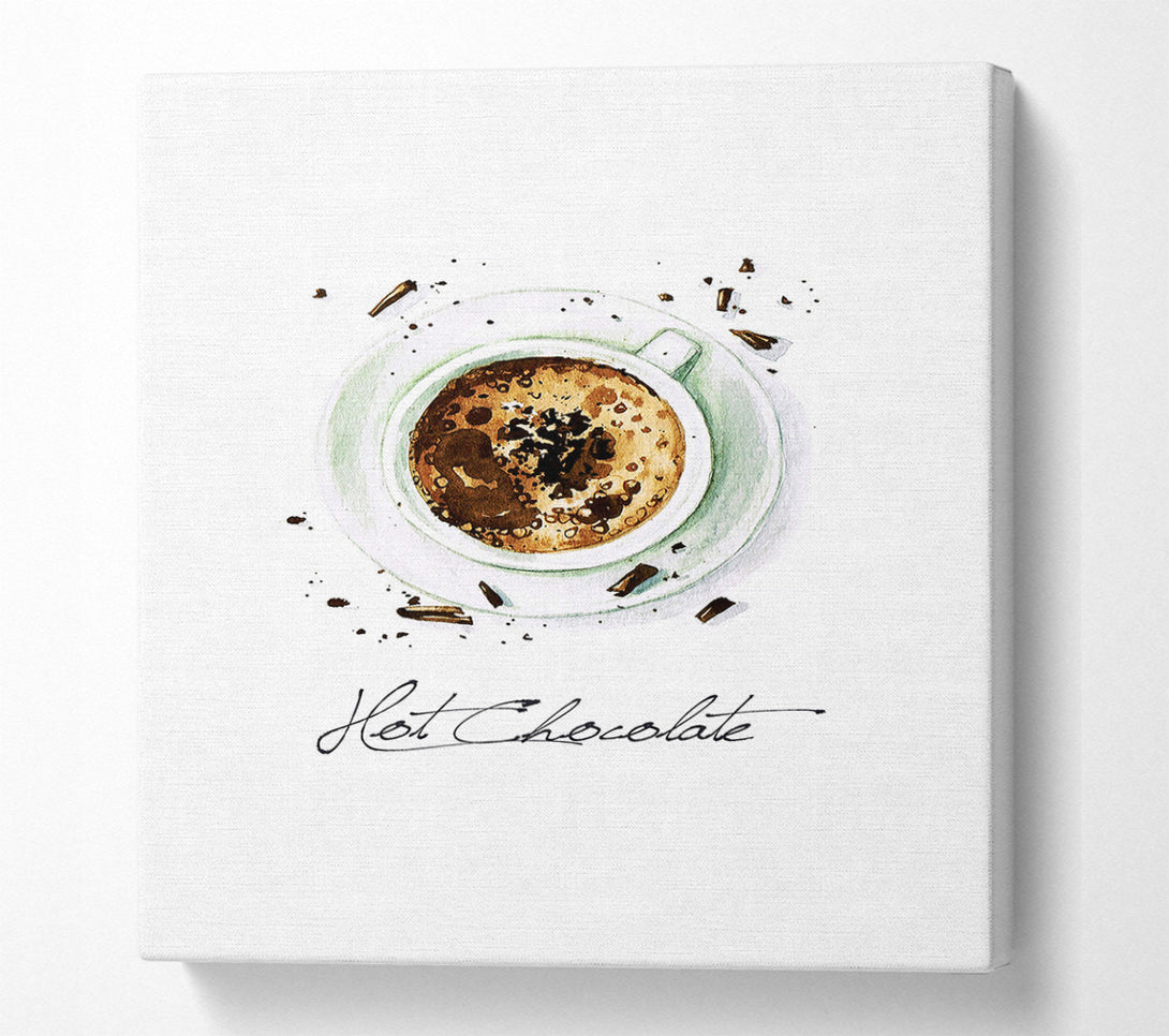  A Canvas Print of Hot Chocolate Canvas Wall Art