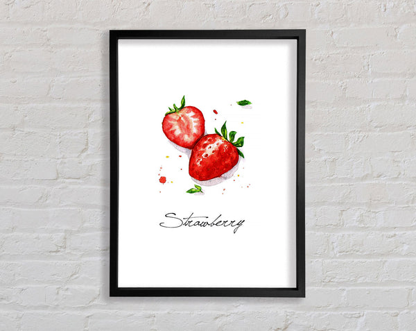 Strawberries Framed Print