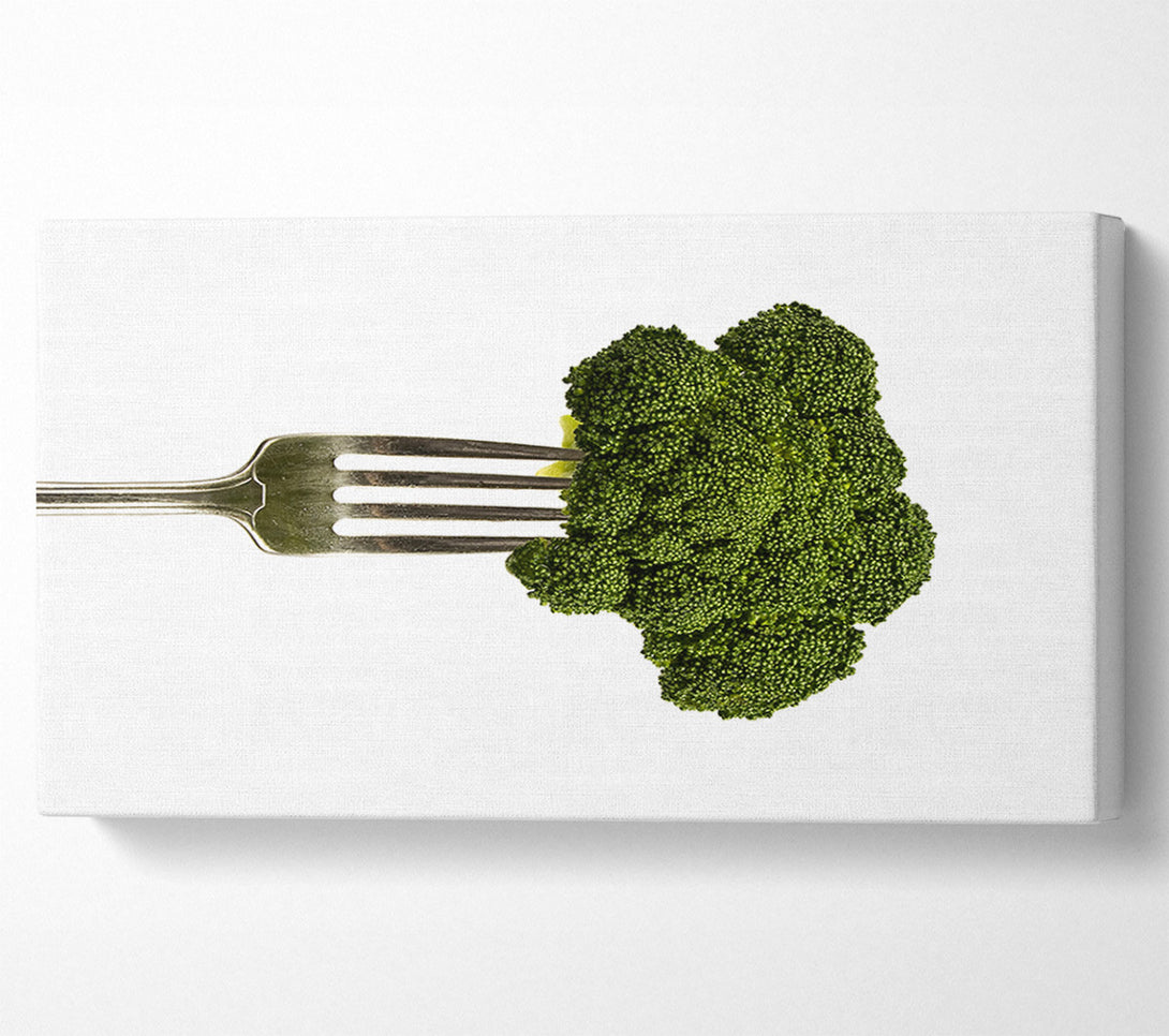  A Canvas Print of Eat Your Greens Canvas Print