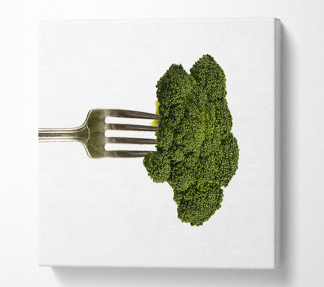  A Canvas Print of Eat Your Greens Canvas Print