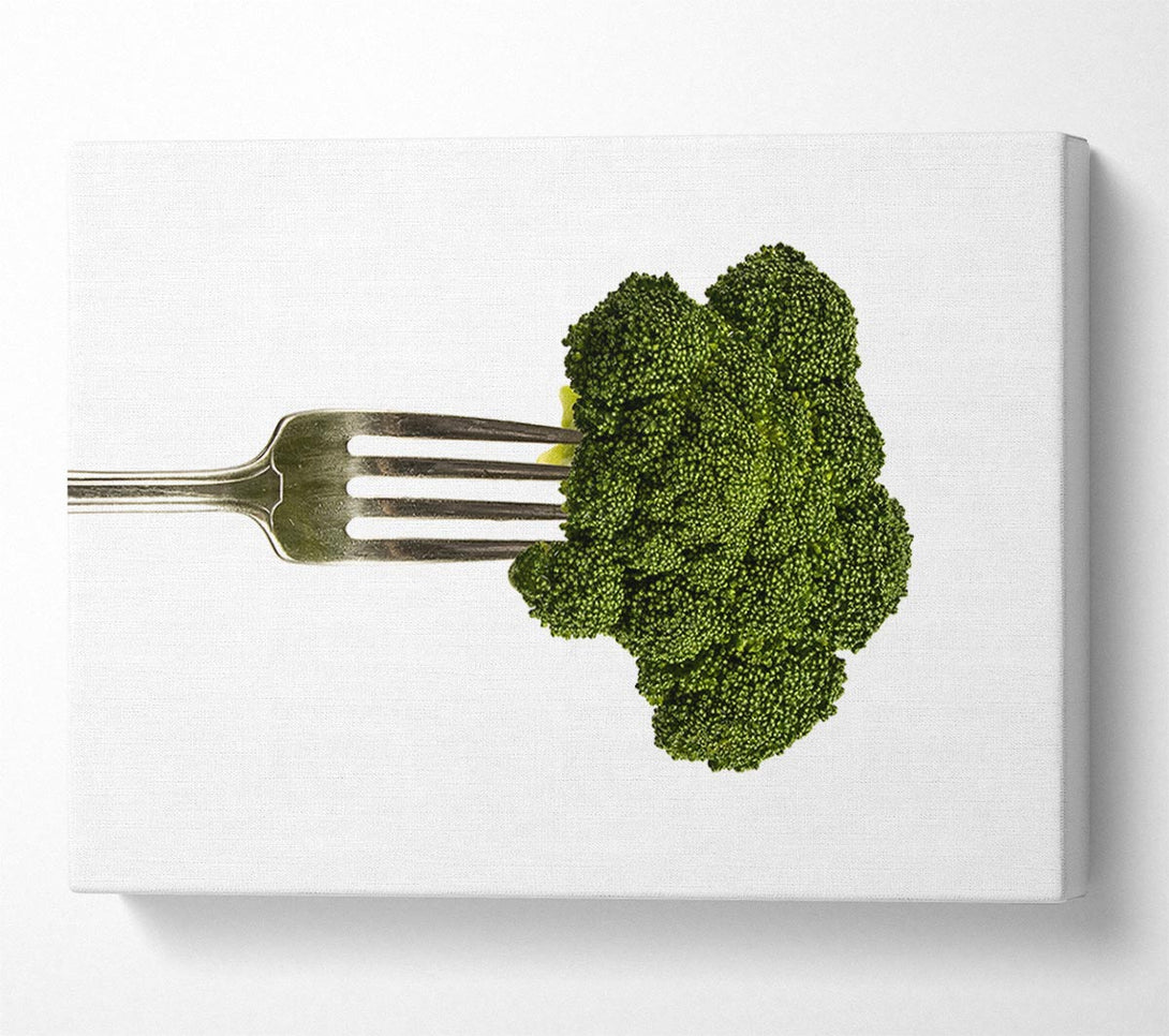  A Canvas Print of Eat Your Greens Canvas Print
