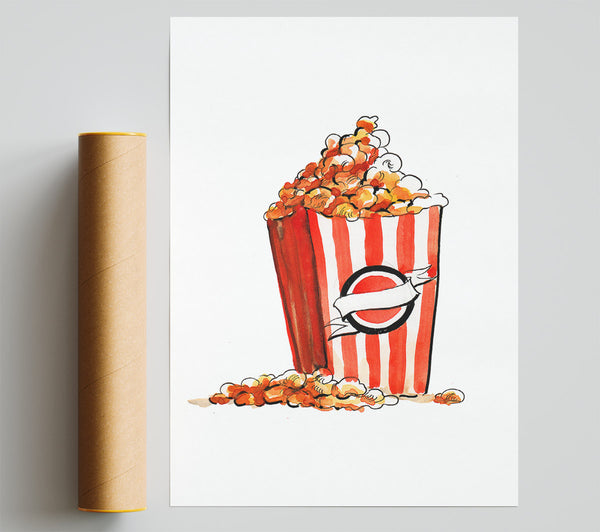 Time For Popcorn Giclee Print