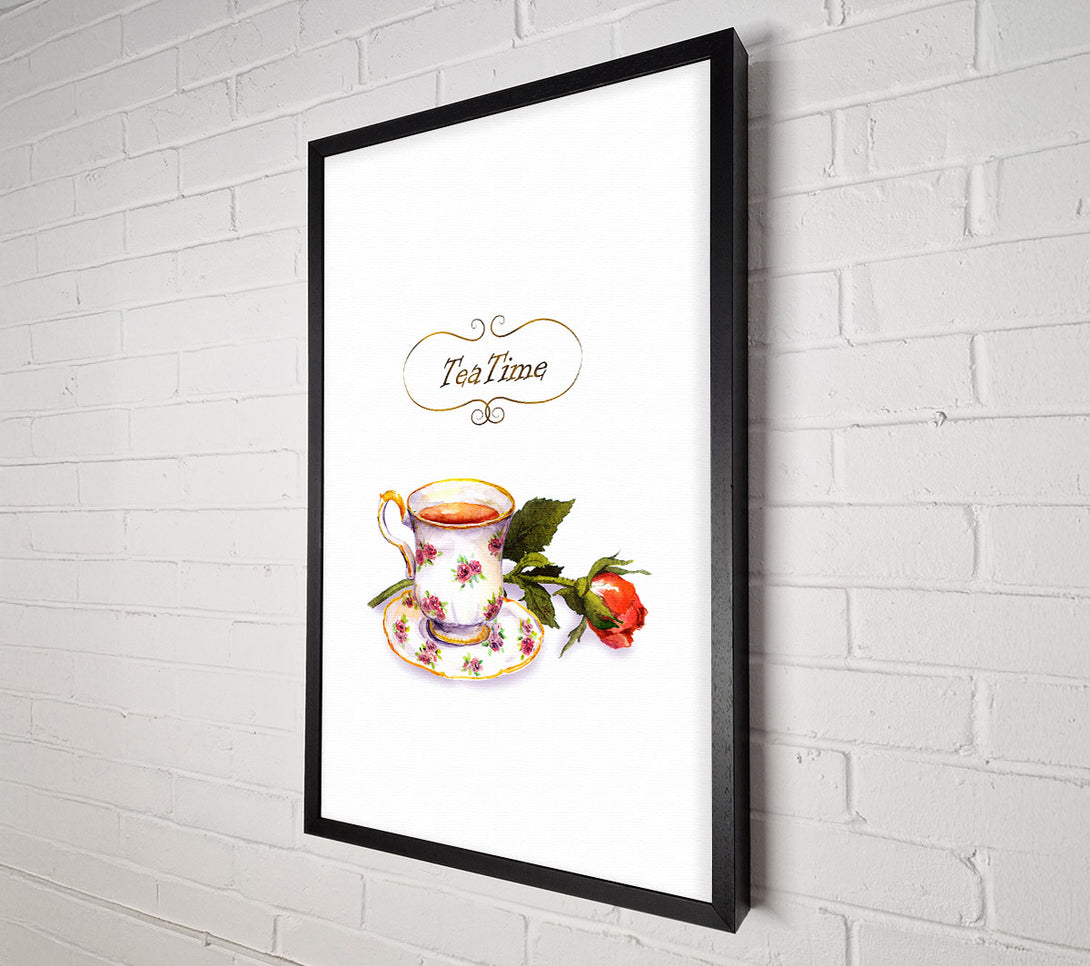  A Canvas Print of Tea Time Canvas Art