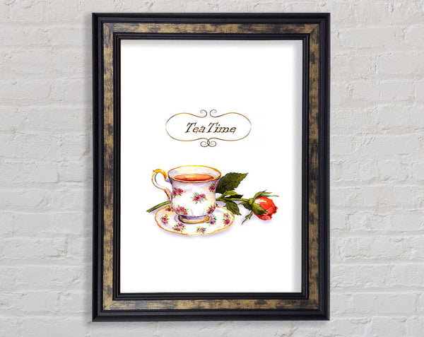 Tea Time Framed Print