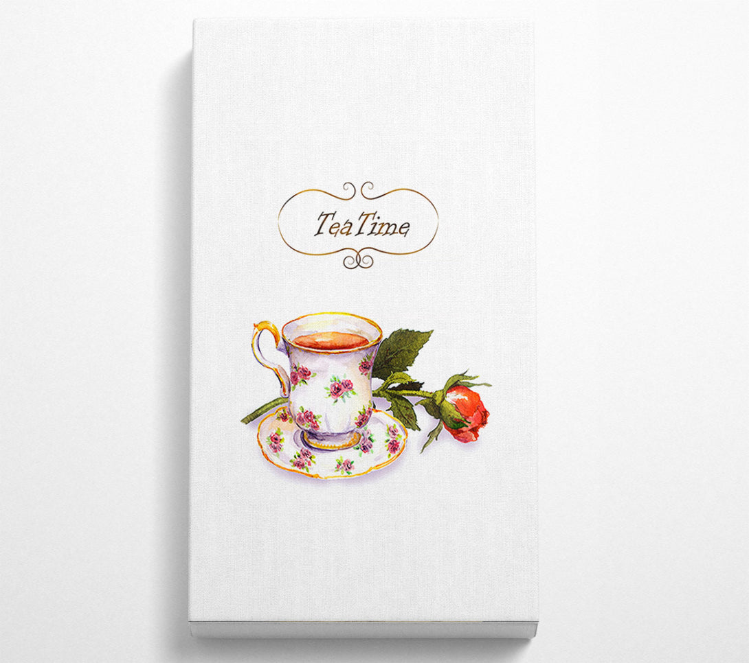  A Canvas Print of Tea Time Canvas Art