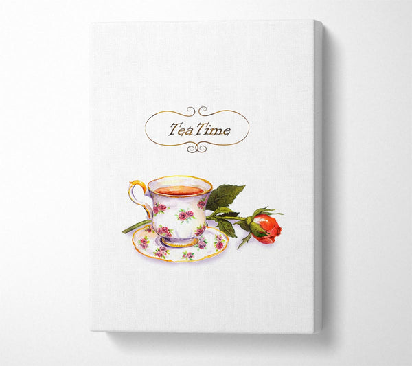  A Canvas Print of Tea Time Canvas Art