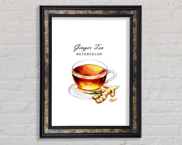 Ginger Tea Framed Print