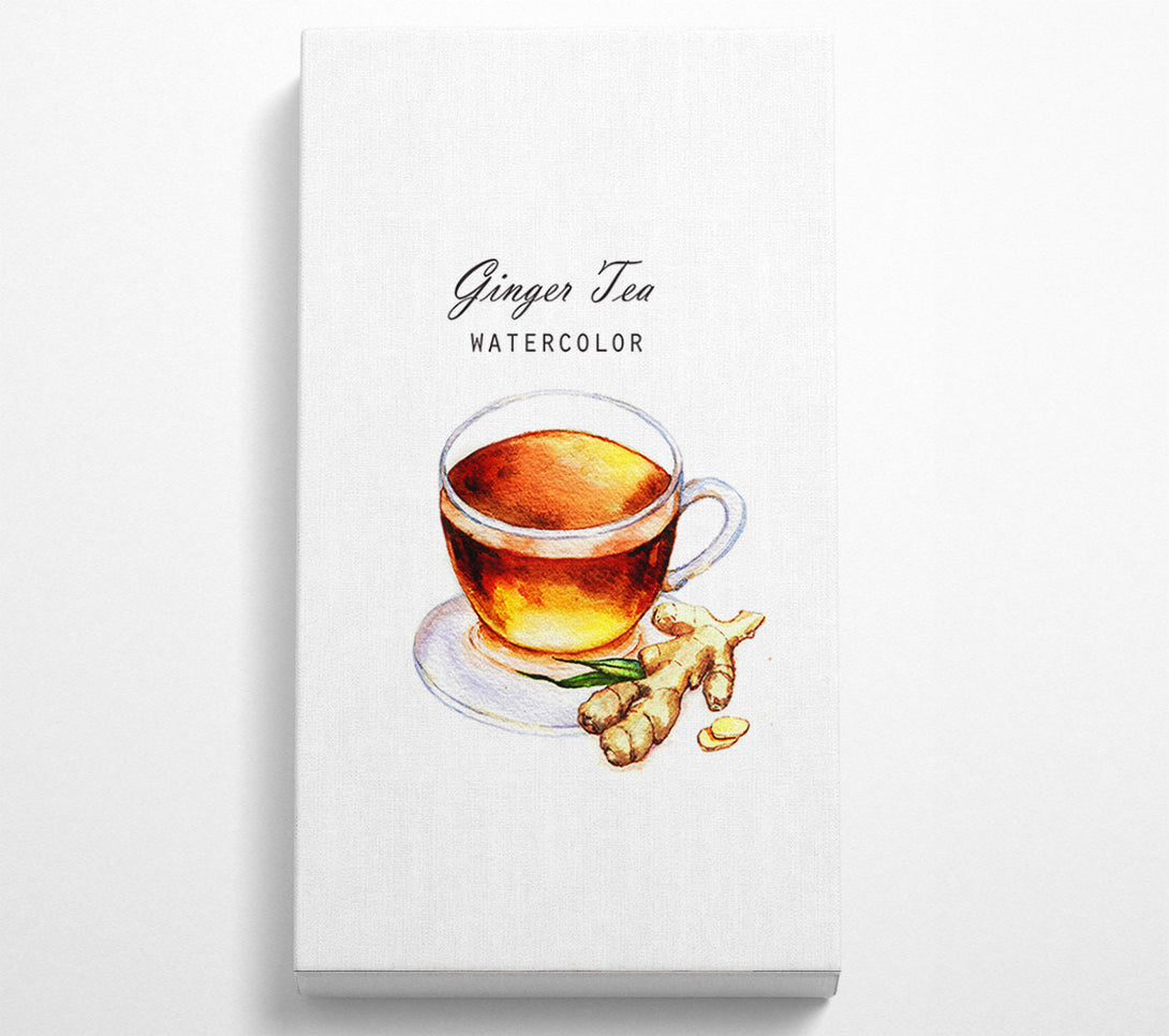  A Canvas Print of Ginger Tea Canvas Print