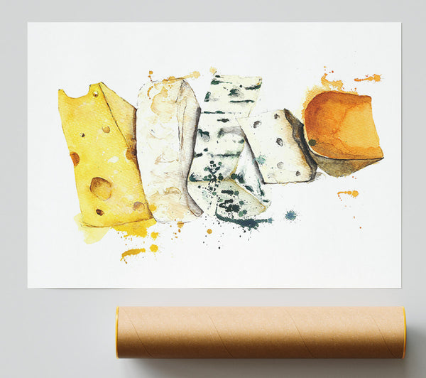 Cheese Selection Print