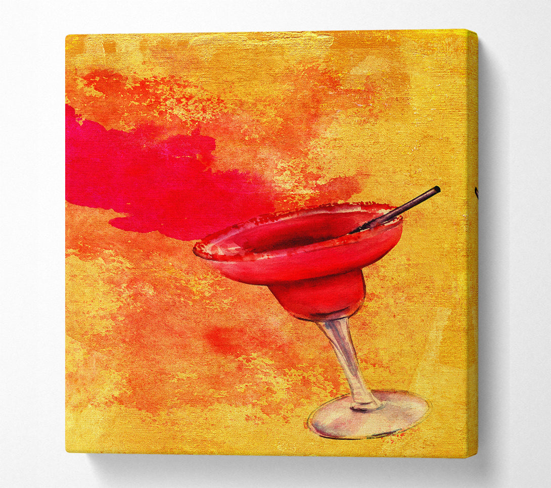  A Canvas Print of Cocktail Time Canvas Wall Art