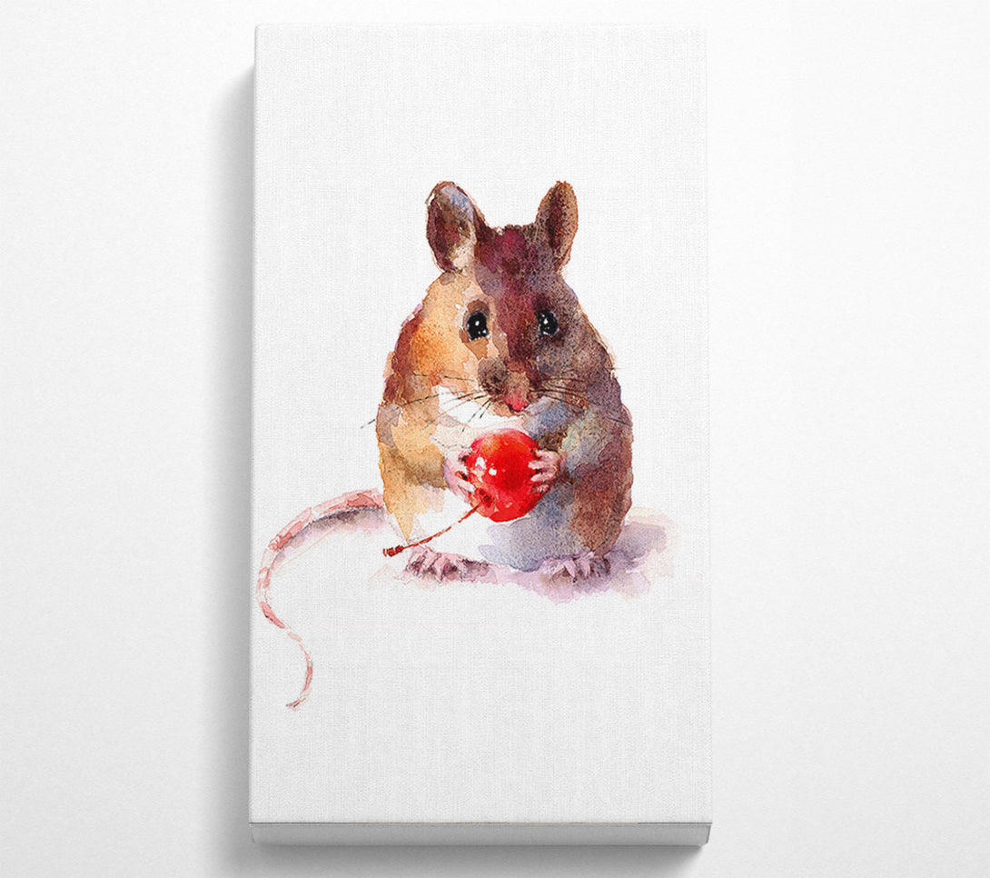  A Canvas Print of Cherry Mouse Canvas Art