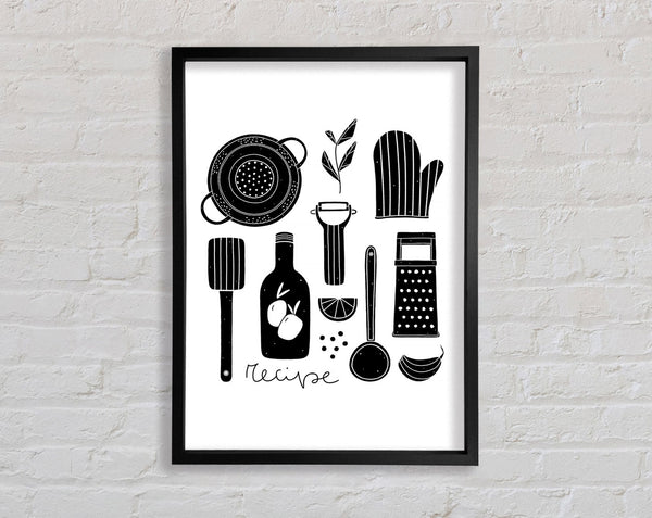 Utensils 3 Framed Print