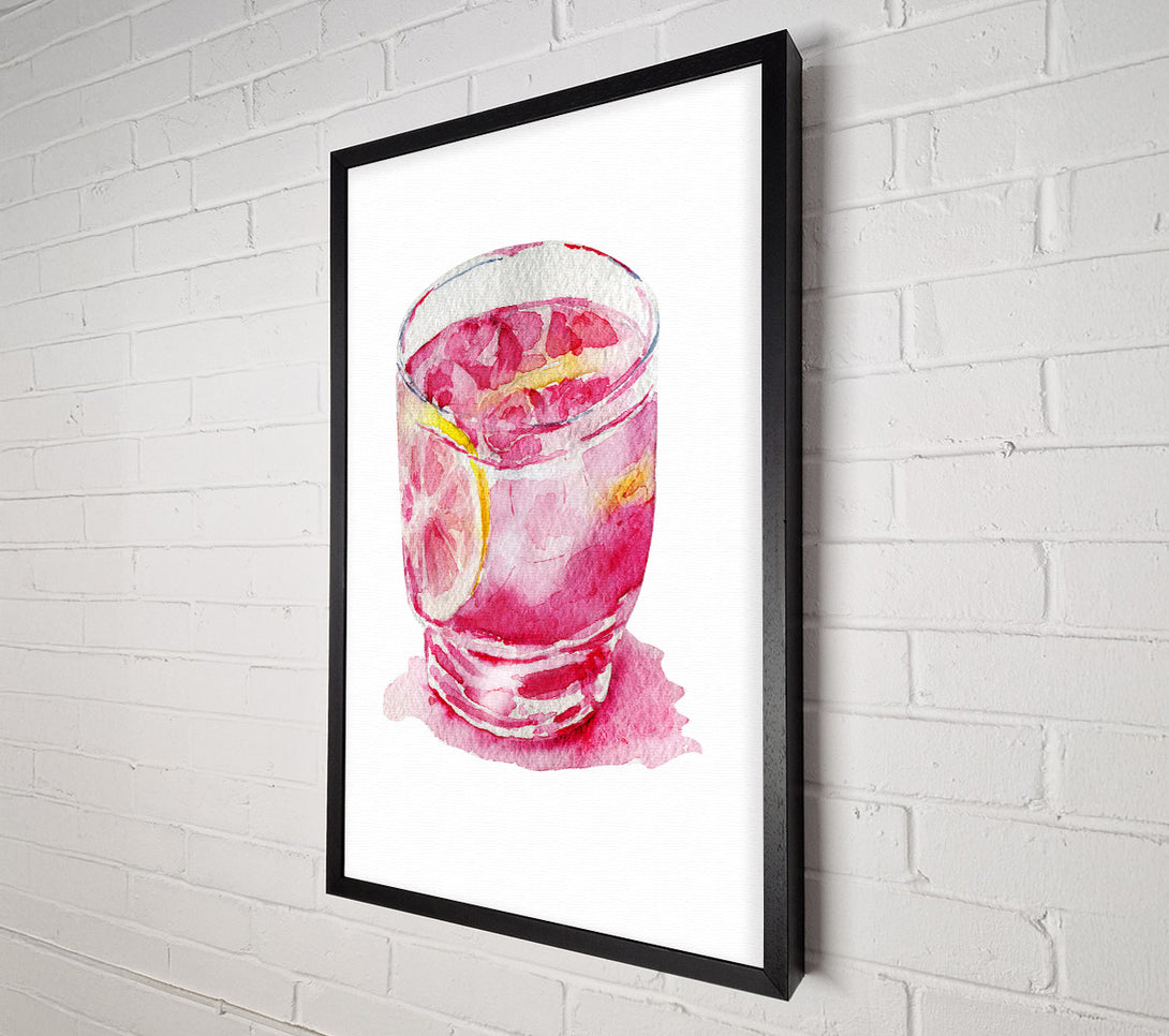  A Canvas Print of Pink Lemonade Canvas Art