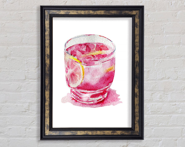 Pink Lemonade Framed Print