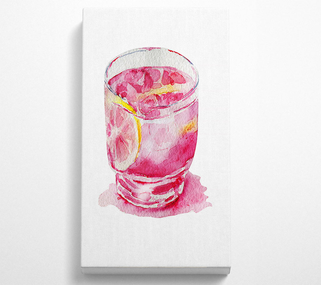 A Canvas Print of Pink Lemonade Canvas Art