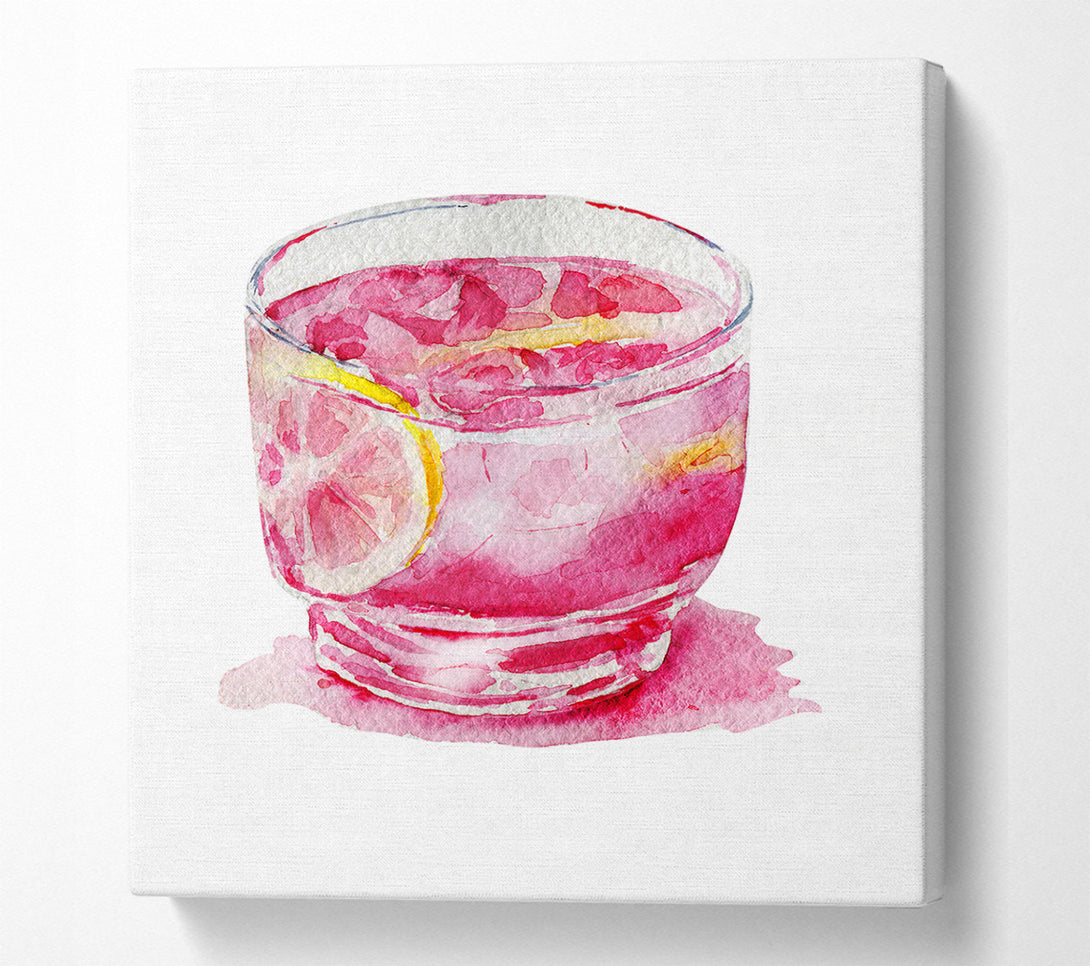  A Canvas Print of Pink Lemonade Canvas Art