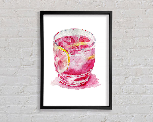 Pink Lemonade Framed Print