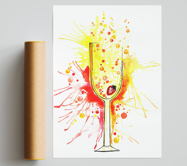 Champagne Cocktail Print