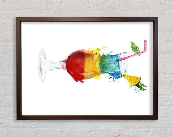 Jelly Baby Cocktail Framed Print