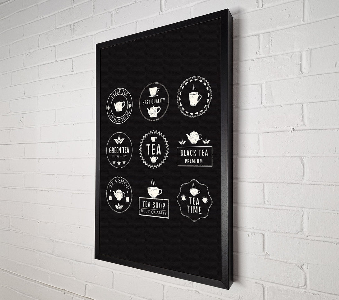  A Canvas Print of Selection Of Teas Canvas Print