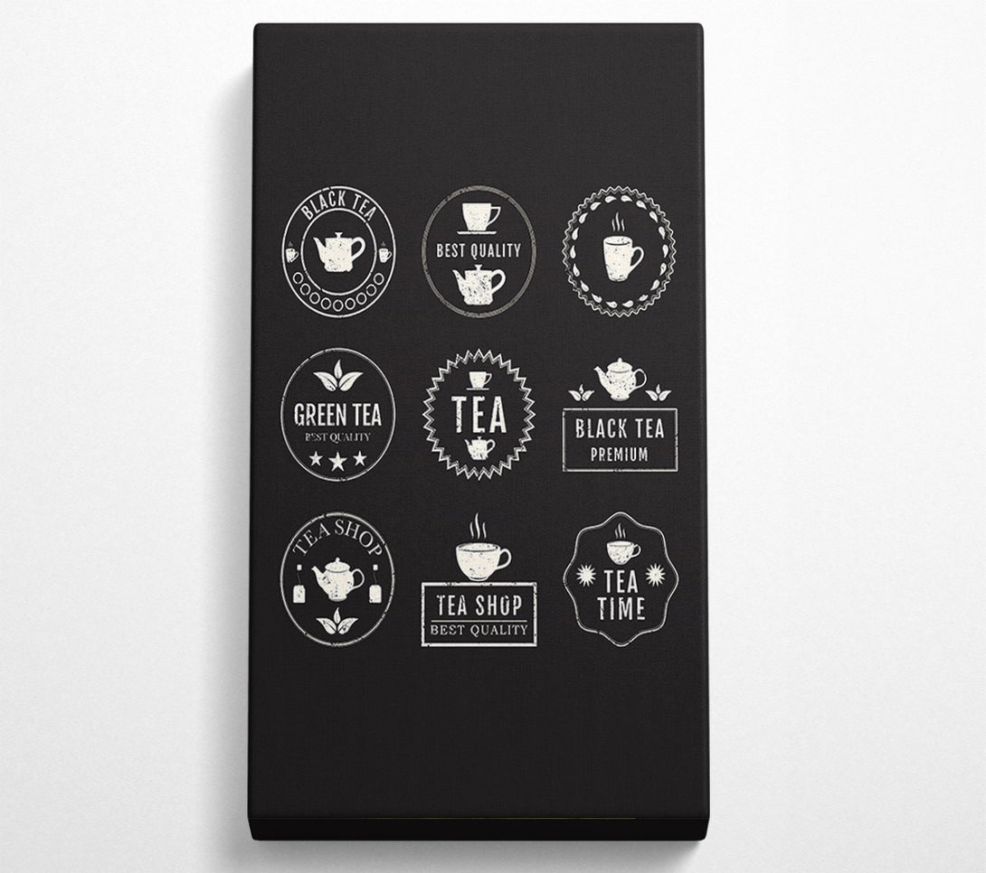  A Canvas Print of Selection Of Teas Canvas Print