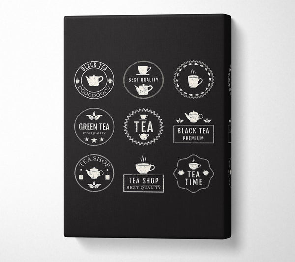  A Canvas Print of Selection Of Teas Canvas Print