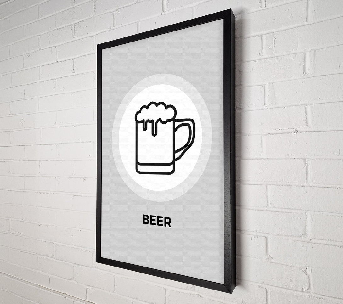  A Canvas Print of Beer Time 5 Canvas Print