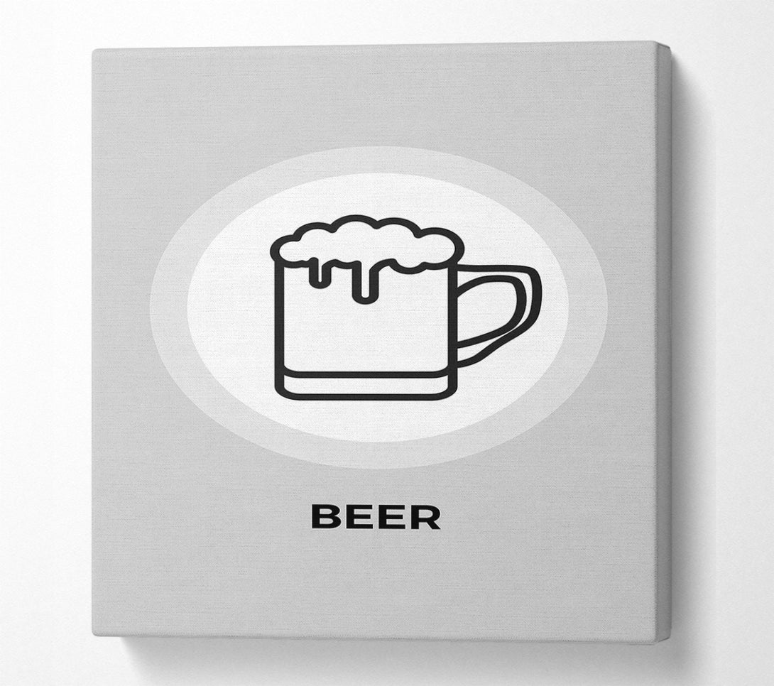  A Canvas Print of Beer Time 5 Canvas Print