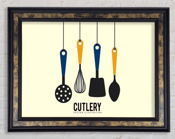 Utensils 15 Framed Print