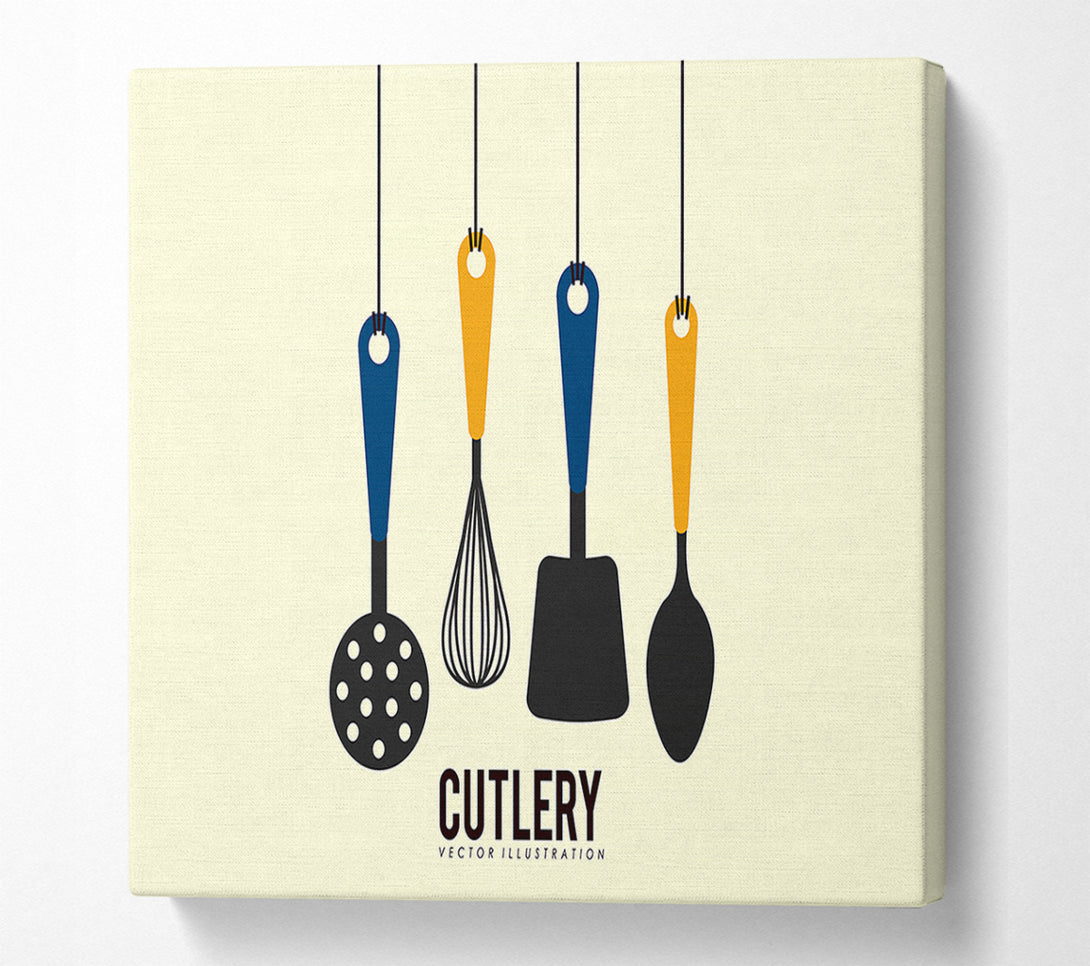  A Canvas Print of Utensils 15 Canvas Print