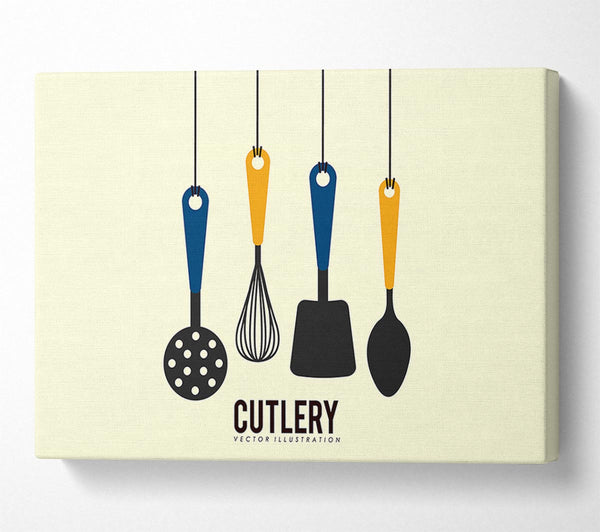  A Canvas Print of Utensils 15 Canvas Print