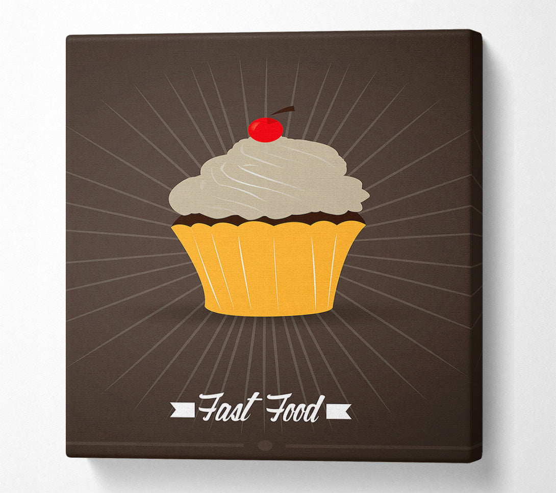  A Canvas Print of Cupcake 4 Canvas Wall Art