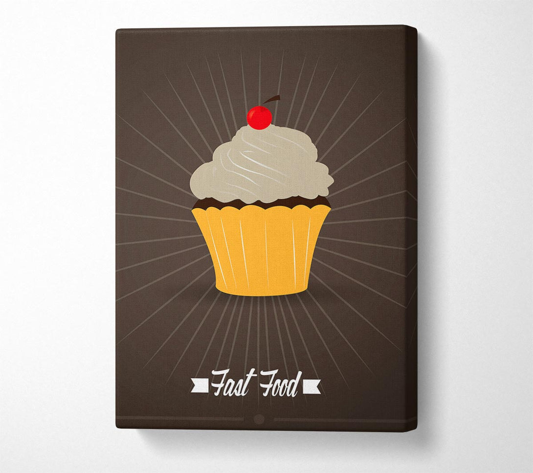  A Canvas Print of Cupcake 4 Canvas Wall Art