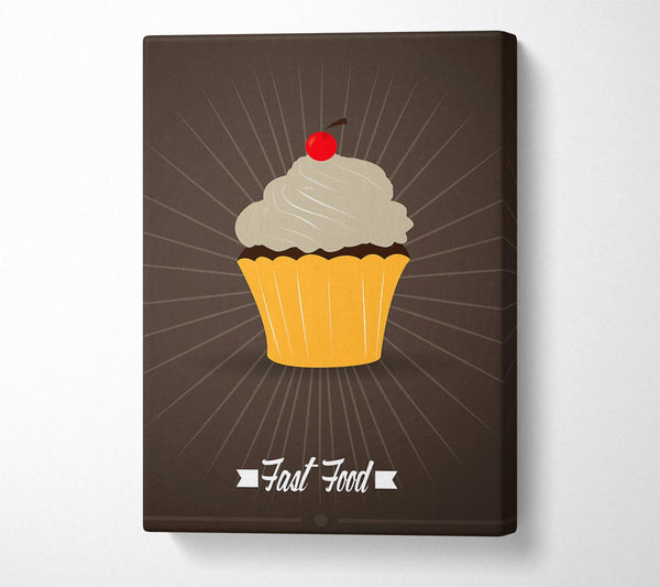  A Canvas Print of Cupcake 4 Canvas Wall Art