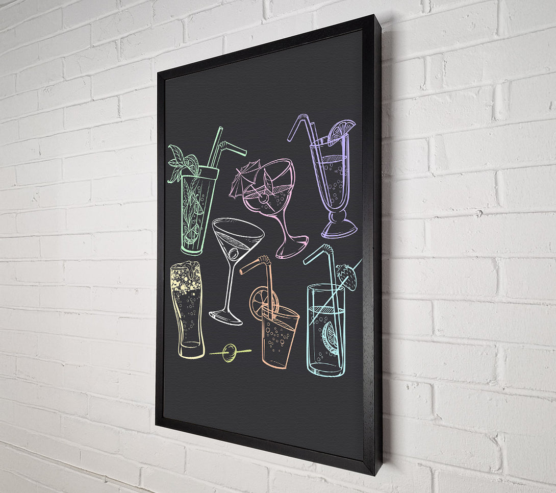  A Canvas Print of Cocktail Party 2 Canvas Art
