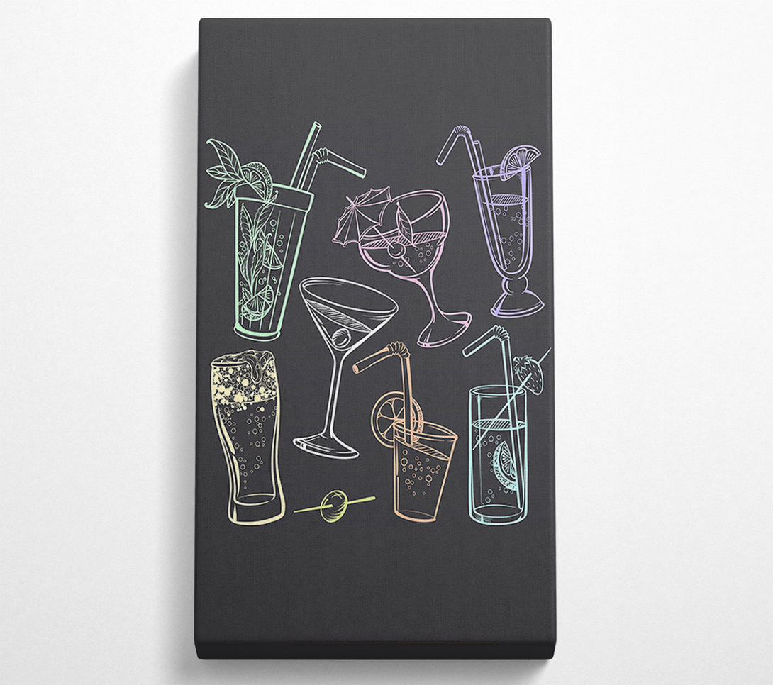  A Canvas Print of Cocktail Party 2 Canvas Art