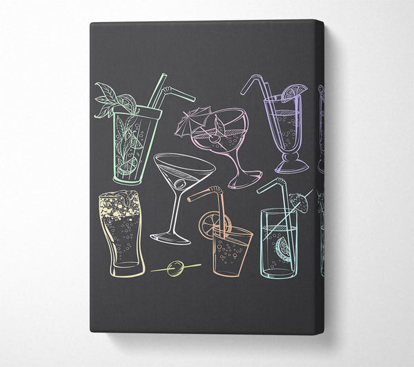  A Canvas Print of Cocktail Party 2 Canvas Art